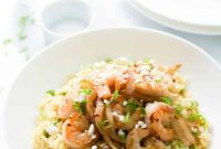 Caramelized Balsamic Shrimp and Rice