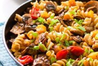 Roasted Butternut Squash and Earthy Mushroom Fusilli