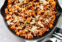 Hearty Turkey & Sweet Potato Skillet