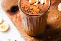 Decadent Chocolate Peanut Butter Smoothie
