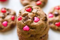 Irresistible Gluten-Free Valentine’s Chocolate Chip Cookies