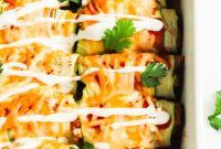 Savory Low Carb Chicken Enchilada Bake