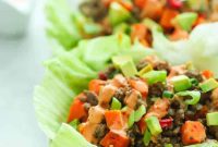 Sweet & Savory Turkey Lettuce Cups