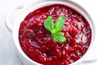 Guilt-Free Cranberry Sauce