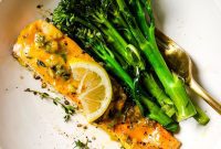 Golden Maple Mustard Salmon