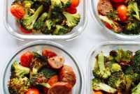 Sheet Pan Italian Sausage & Veggie Bowls