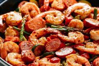 Shrimp and Sausage Skillet for Simple Meal Prep