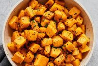 Caramelized Roasted Butternut Squash