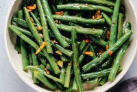 Irresistible Garlic Butter Green Beans