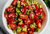 Creamy Avocado Tomato Salad