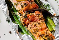 Perfectly Tender Foil Salmon