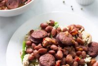 One-Pot Pressure Cooker Sausage and Beans