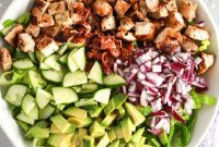 Savory Chicken Bacon Chop Salad