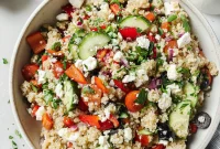 Vibrant Greek Quinoa Bowl