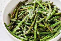 Roasted Parmesan Green Beans