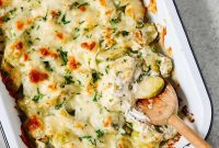 Creamy Brussels Sprouts Gratin