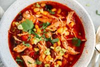 Instant Pot Fiesta Chicken Soup