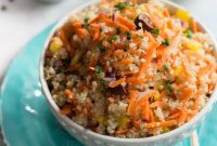 Sunshine Carrot Quinoa Salad