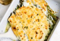 Golden Asparagus Gratin