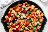 Savory Chicken Sweet Potato Bake