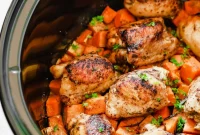 Hearty Slow Cooker Chicken and Sweet Potato Bliss