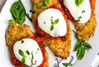 Crispy Baked Chicken Parmesan