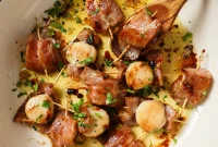 Crispy Bacon Scallop Bites