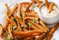 Perfectly Crispy Air Fryer Sweet Potato Fries