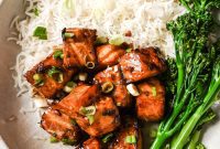 Golden Air Fryer Salmon Bites