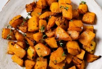 Crispy Air Fried Butternut Squash