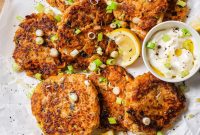 Golden Sweet Potato Tuna Fritters