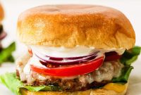 Gourmet Turkey Burger