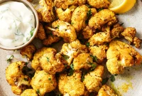 Crispy Roasted Air Fryer Cauliflower