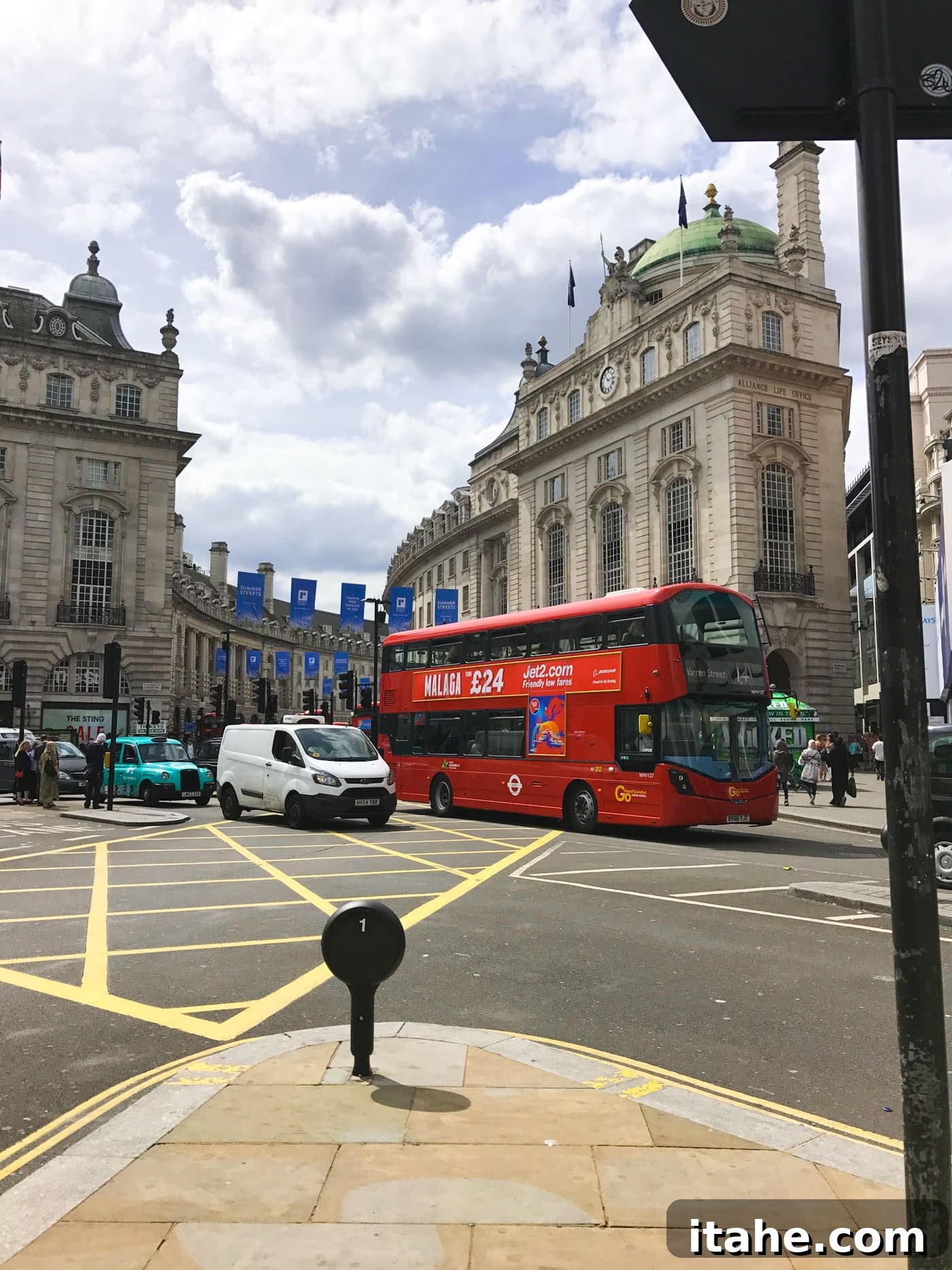 A grand and elegant building standing prominently in the heart of London
