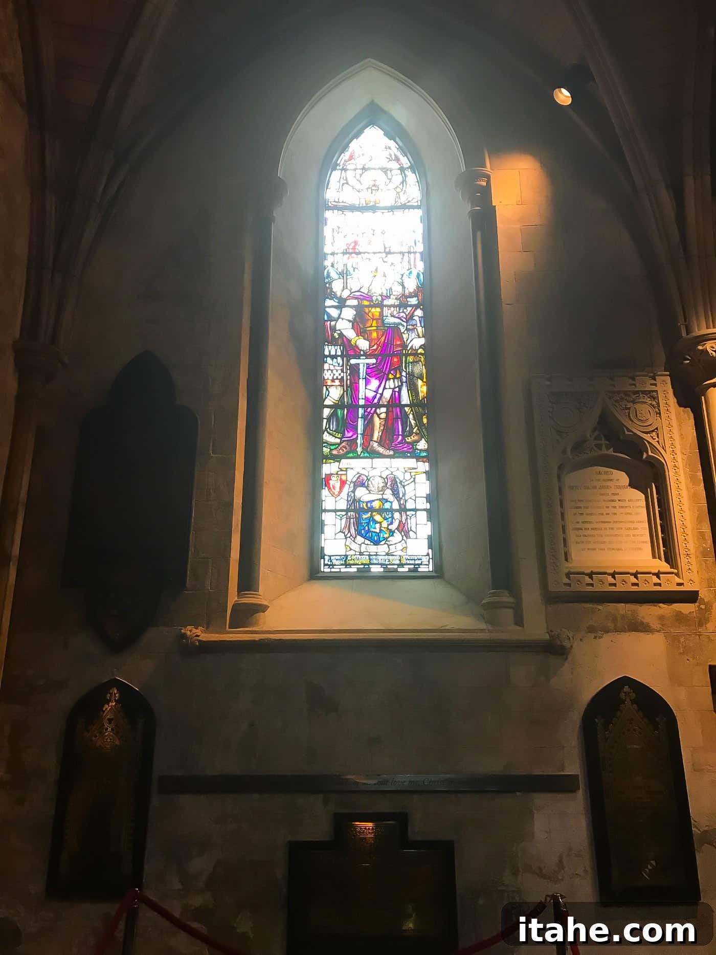 Another view of the grand and historic interior of St. Patrick's Cathedral