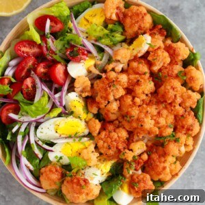 Sun-dried Tomato Pesto Cauliflower Salad, a vibrant and healthy meal idea.