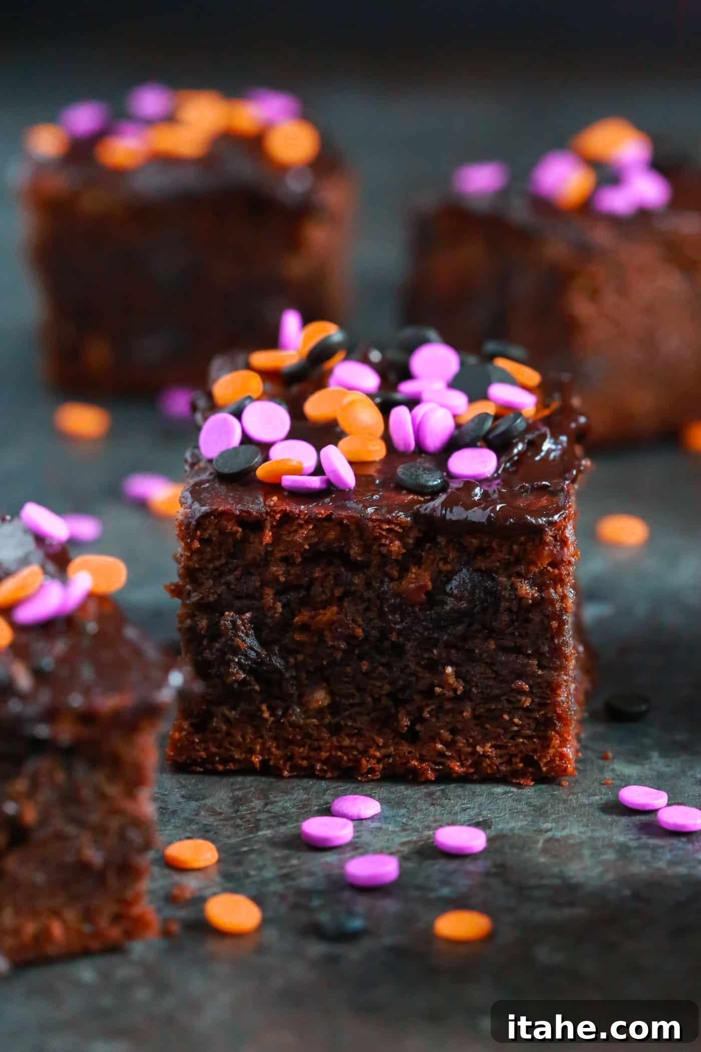 Homemade Gluten-Free Halloween Brownies Enjoy these homemade Gluten-Free Halloween Brownies, a perfect healthy alternative for festive treats!