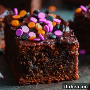 Ghastly Good Gluten Free Brownies 2 Gluten-Free Halloween Brownies