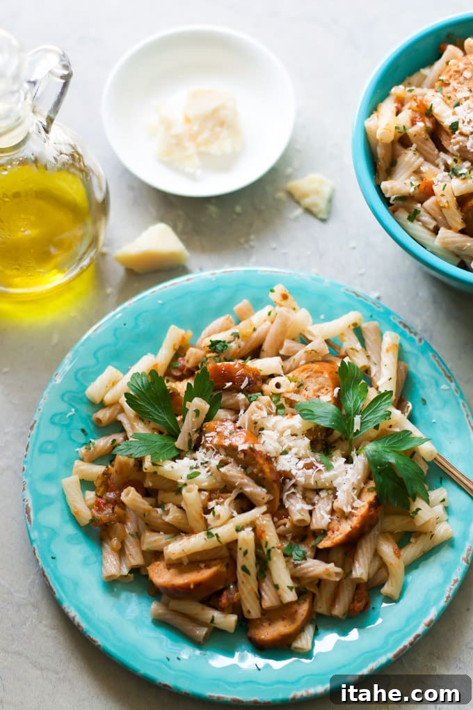 Sausage Quinoa Pasta – A hearty and healthy meal