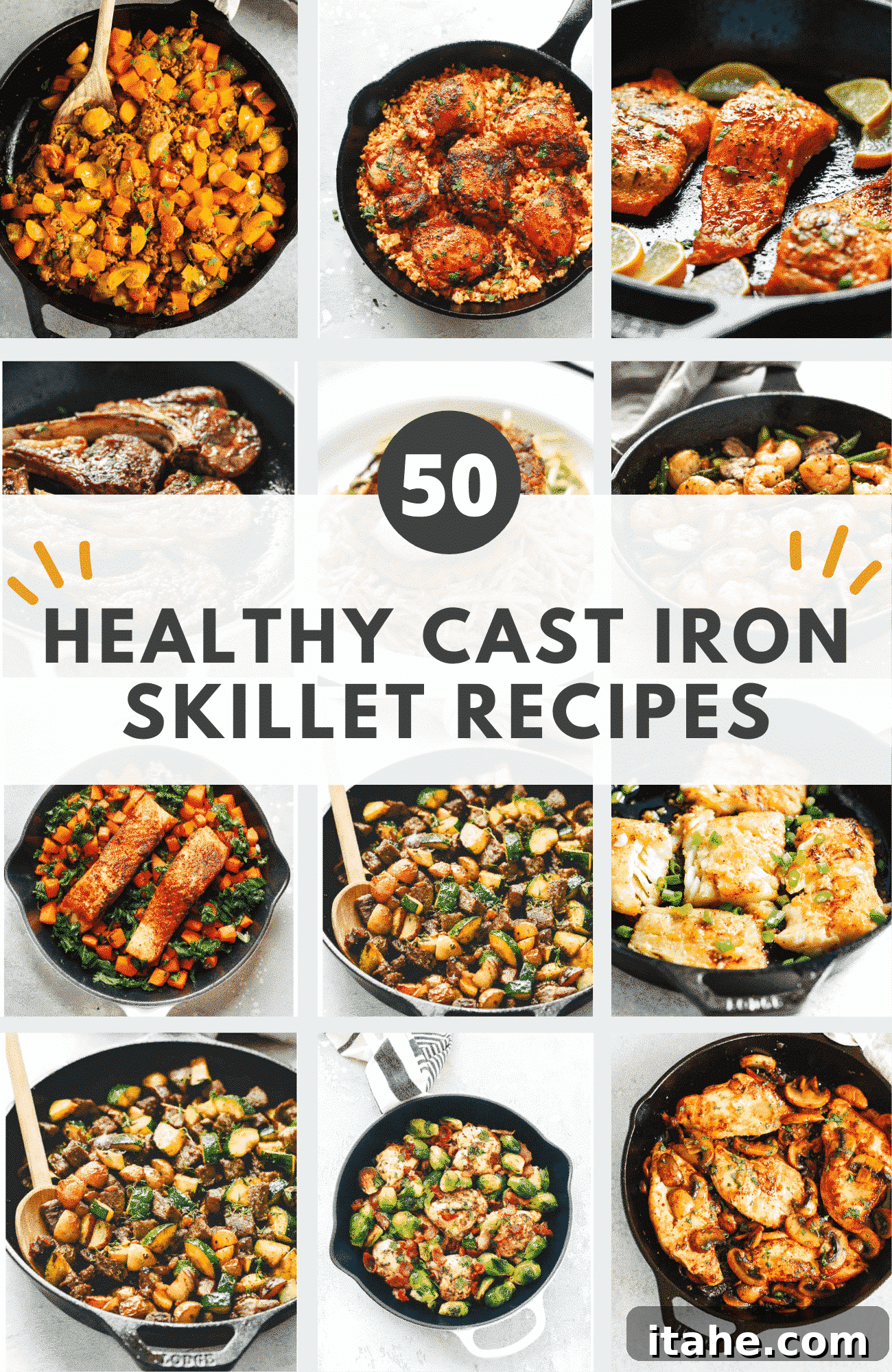 50 Healthy Cast Iron Skillet Recipes for Quick & Easy Weeknight Meals
