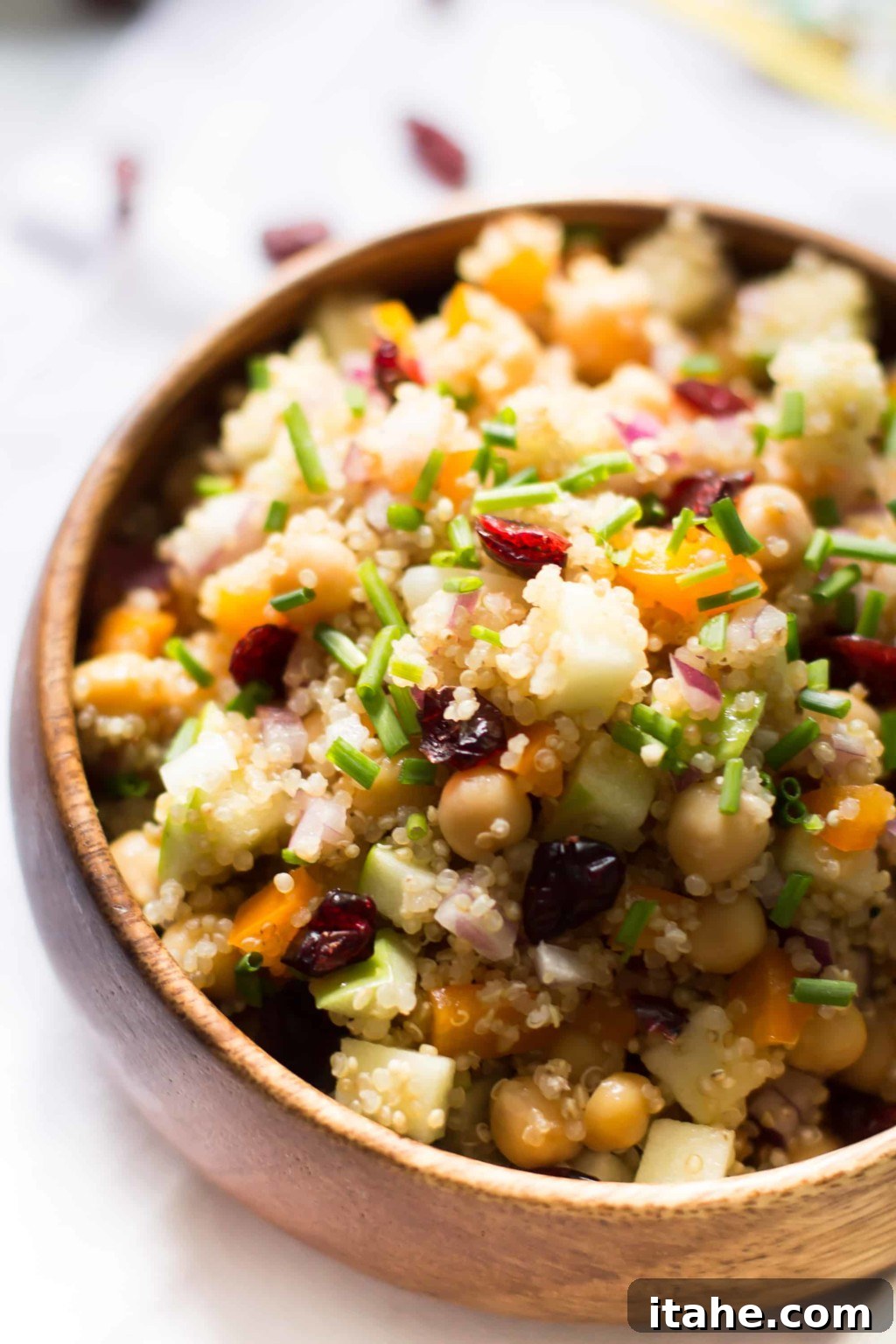 Sunshine Carrot Quinoa Salad 4 Cranberry Apple Quinoa Salad-5