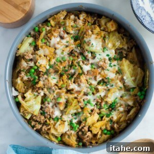 Ground Turkey Cabbage Skillet recipe image