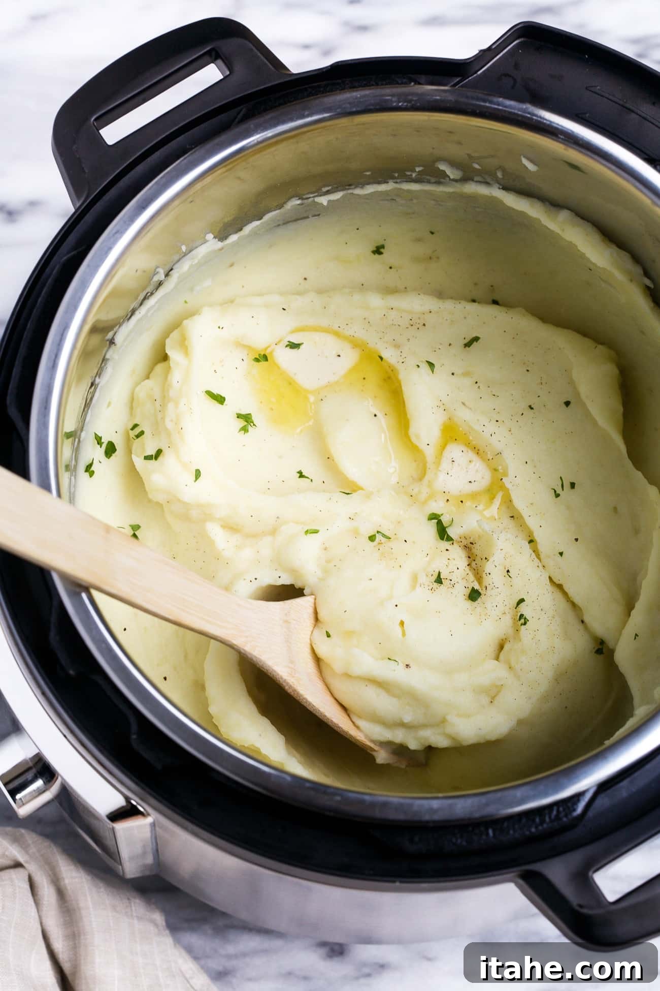 Instant pot mashed potatoes.