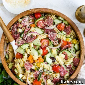 Vibrant Italian Pasta Salad 8 Italian Pasta Salad