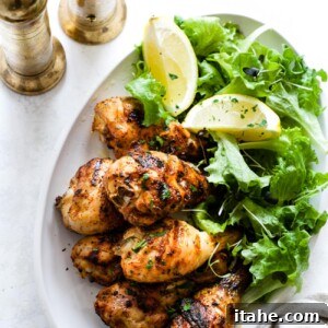 Grilled Chicken Legs recipe image.