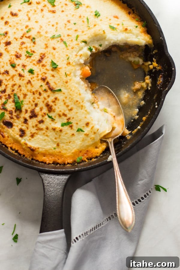 Mashed Cauliflower Shepherd’s Pie Primavera Kitchen Recipe