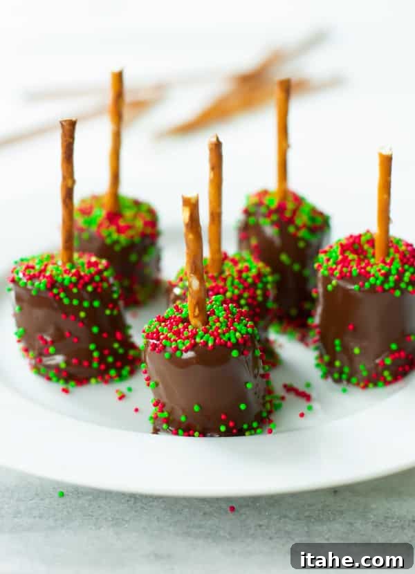 Snowman Chocolate Delights 5 4-Ingredient Christmas Chocolate Banana Treats: Simple, healthy, and festive.