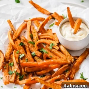 Perfectly Crispy Air Fryer Sweet Potato Fries 9 Air Fryer Sweet Potato Fries